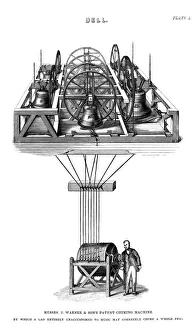 Warner and sons patent chiming machine Warner and sons patent chiming machine