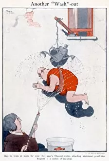 Heath Robinson Humour Gallery: Another Wash-out by W. Heath Robinson