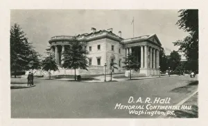 Washington DC, USA - Memorial Continental Hall Washington DC, USA - Memorial Continental Hall