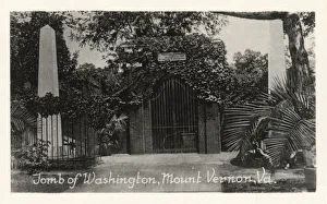 Washington DC, USA - Tomb of Washington, Mount Vernon Washington DC, USA - Tomb of Washington, Mount Vernon
