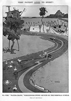 The Water Crawl Widgeon by Heath Robinson The Water Crawl Widgeon by Heath Robinson