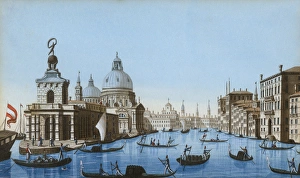 Watercolour painting, Grand Canal, Venice, Italy Watercolour painting, Grand Canal, Venice, Italy