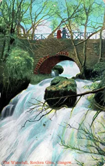 The Waterfall, Rouken Glen, Lanarkshire The Waterfall, Rouken Glen, Lanarkshire