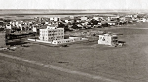 Waterfront view at Port Said, Egypt, circa 1890 Waterfront view at Port Said, Egypt, circa 1890