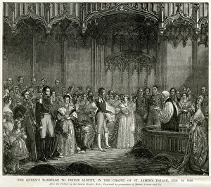 Wedding of Queen Victoria to Prince Albert 1840 Wedding of Queen Victoria to Prince Albert 1840