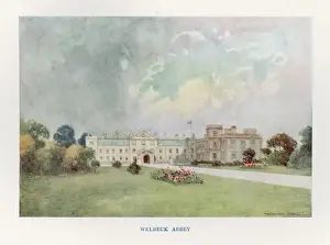 Prints of Welbeck Abbey, Nottinghamshire Nottinghamshire Prints: Welbeck Abbey Print, Nottinghamshire Landscape