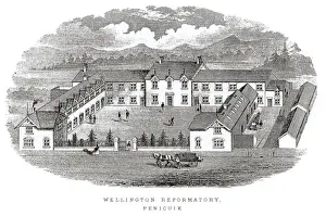 Wellington Reformatory for Boys Print, circa 1876