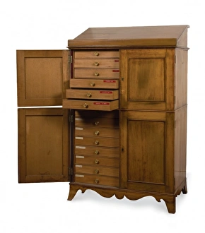 <b class=qtipBold><figcaption>The Wellington Tree Cupboard</figcaption></b><br>This tree was made from an elm tree that sheltered the Duke of Wellington during the Battle of Waterloo, in Belgium. Date:<br><em>© Mary Evans Picture Library 2015 - https://copyrighthub.org/s0/hub1/creation/maryevans/MaryEvansPictureID/10716745</em> The Wellington Tree Cupboard