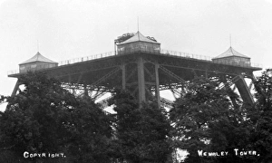 Wembley Park Tower under construction Wembley Park Tower under construction