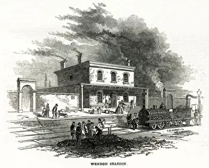 Wendon (Audley End) railway station, Wendon, Essex Wendon (Audley End) railway station, Wendon, Essex