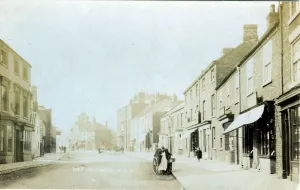 High Street, Market Weighton Print, 1905