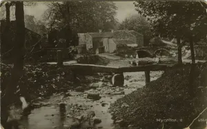 The Village, Wycollar Print, Lancashire, 1920