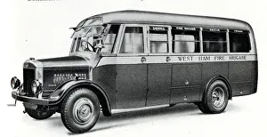 Tender Gallery: West Ham Fire Brigade vehicle by Dennis