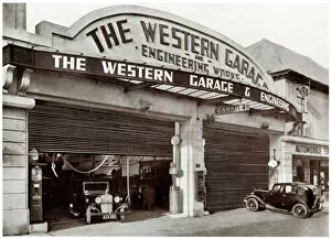 Western Garage and Engineering Works, Newton Abbot, Devon