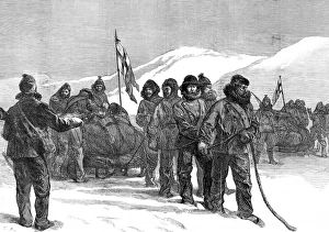The Western Sledge Party of the British Arctic Expedition, 1 The Western Sledge Party of the British Arctic Expedition, 1