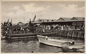 Beira Gallery: Wharfs, docks and sheds, Beira, Mozambique, East Africa