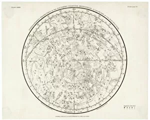 Hemisphere Gallery: Whittaker Star Map 28