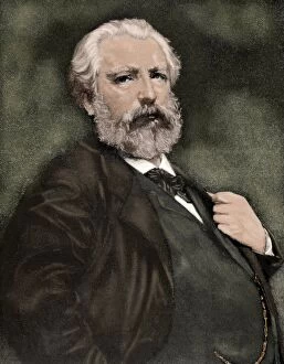Images Dated 30th December 2012: William-Adolphe Bouguereau (1825-1905). Colored engraving