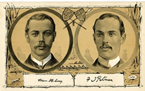 William D B Curry and Frederick I Pitman, rowers William D B Curry and Frederick I Pitman, rowers