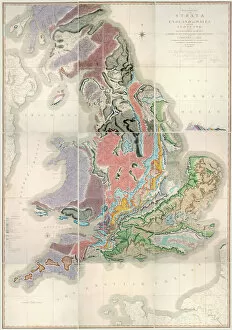 Great Britain Collection: William Smith Geological Map
