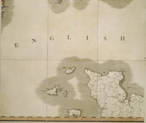 <b class=qtipBold><figcaption>William Smith's Geological Map</figcaption></b><br>Fig. 2 from Delineation of Strata of England and Wales (1815) by William Smith. Date:<br><em>© Mary Evans Picture Library 2015 - https://copyrighthub.org/s0/hub1/creation/maryevans/MaryEvansPictureID/10710925</em> William Smith's Geological Map