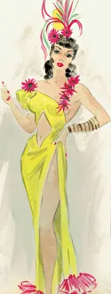 Hostesses Gallery: Willow - Murrays Cabaret Club costume design