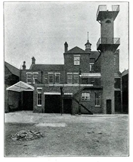 Wimbledon New Fire Station, back view Wimbledon New Fire Station, back view