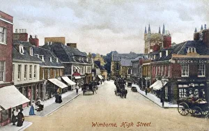 Carriages Gallery: Wimborne Minster, Dorset - The High Street