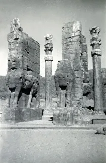 Nations Gallery: Winged Bulls, Hall of All the Nations, Persepolis, Iran