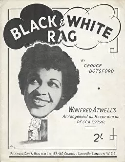 Sheet Gallery: Winifred Atwell music sheet for Black and White Rag