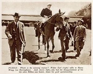 Trainers Gallery: Winner of the One Thousand Guineas at Newmarket, 1943