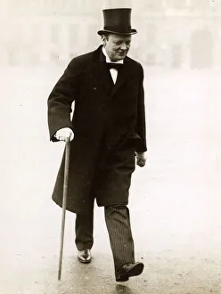 Winston Churchill visits Prime Minister - Curragh incident Winston Churchill visits Prime Minister - Curragh incident