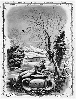 Winter by Rex Whistler Winter by Rex Whistler
