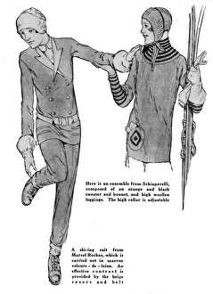 Sportswear Gallery: Winter sports outfit by Elsa Schiaparelli