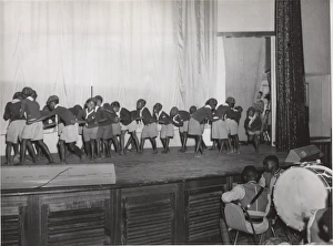 Wolf cubs in Scouts Gang Show, Ghana, West Africa Wolf cubs in Scouts Gang Show, Ghana, West Africa