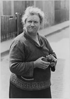 Woman with her Camera