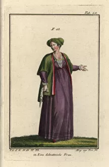 Dalmatia Gallery: Woman of Dalmatia, 16th century