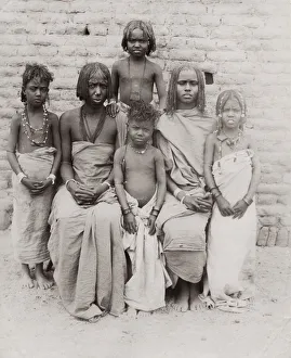 Woman with a group of children, Egypt Woman with a group of children, Egypt