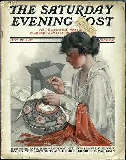 Sewing Gallery: Woman sewing
