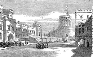 Trainers Gallery: Wombwells Menagerie at Windsor Castle, 1847