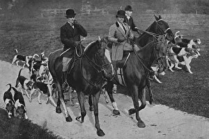 Hunts Gallery: Women acting as Master of Foxhounds, World War I