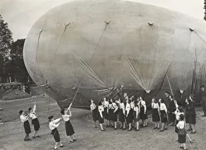Women of the Gtc Girls Training Corps Being Given Instru? Women of the Gtc Girls Training Corps Being Given Instru?
