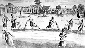 Women of Hampshire vs. Women of Surrey Cricket Match, Newing Women of Hampshire vs. Women of Surrey Cricket Match, Newing