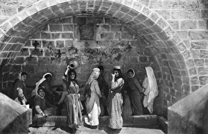 Women at Marys Well, Nazareth, Northern Israel Women at Marys Well, Nazareth, Northern Israel