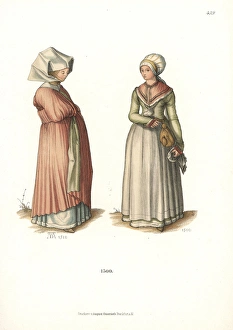 Women of Nuremburg by Albrecht Durer, 1500 Women of Nuremburg by Albrecht Durer, 1500