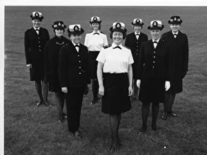 Eight women police officers in new Surrey uniform