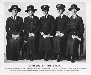 Women staff officers, Metropolitan Police, London Women staff officers, Metropolitan Police, London