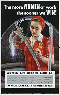 The more women at work the sooner we win! Women are needed a The more women at work the sooner we win! Women are needed a