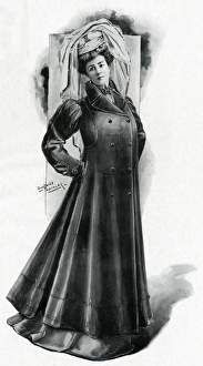 Womens motoring leather coat 1907 Womens motoring leather coat 1907