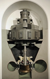 Working Model of a Pelton Turbine, Escher Wyss AG, Ravensbur Working Model of a Pelton Turbine, Escher Wyss AG, Ravensbur